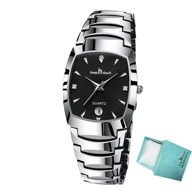 Fashion Mens Watches Top Brand Luxury Waterproof Japan Quartz Watch Men Business Clock montre homme reloj hombre # Men's Watch