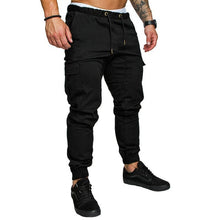Autumn Men Pants Hip Hop Harem Joggers Pants 2021 New Male Trousers Mens Joggers Solid Multi-pocket Pants Sweatpants M-4XL