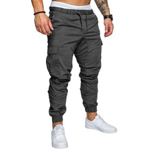 Autumn Men Pants Hip Hop Harem Joggers Pants 2021 New Male Trousers Mens Joggers Solid Multi-pocket Pants Sweatpants M-4XL