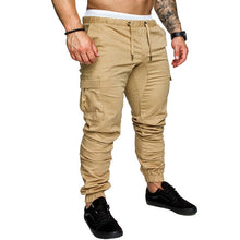 Autumn Men Pants Hip Hop Harem Joggers Pants 2021 New Male Trousers Mens Joggers Solid Multi-pocket Pants Sweatpants M-4XL