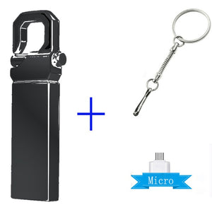 NEW usb flash drive 128GB 64GB 32GB 16GB 8GB 4GB pen drive pendrive флешка metal u disk memoria cel usb stick gift