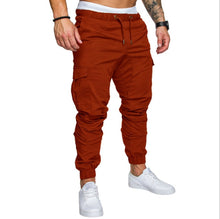 Autumn Men Pants Hip Hop Harem Joggers Pants 2021 New Male Trousers Mens Joggers Solid Multi-pocket Pants Sweatpants M-4XL