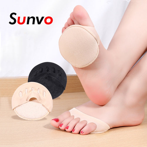 Five Toes Forefoot Pads for Women High Heels Half Insoles Calluses Corns Foot Pain Care Absorbs Shock Socks Toe Pad Inserts