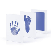 Newborn Baby Footprints Handprint Ink Pads Kits for DIY Photo Frame Accessories Newborn Baby Pet Cat Dog Paw Prints Souvenir