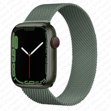 Strap For Apple watch band 44mm 40mm 38mm 42mm metal Magnetic Loop correa Accessories bracelet iWatch serie 4 3 SE 6 7 45mm 41mm