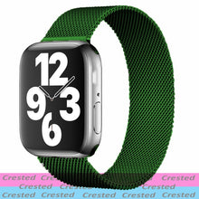 Strap For Apple watch band 44mm 40mm 38mm 42mm metal Magnetic Loop correa Accessories bracelet iWatch serie 4 3 SE 6 7 45mm 41mm